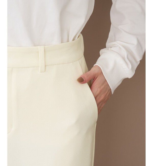 Rope&rsquo;Picnic「ワイドパンツ/防汚加工」|チノ|