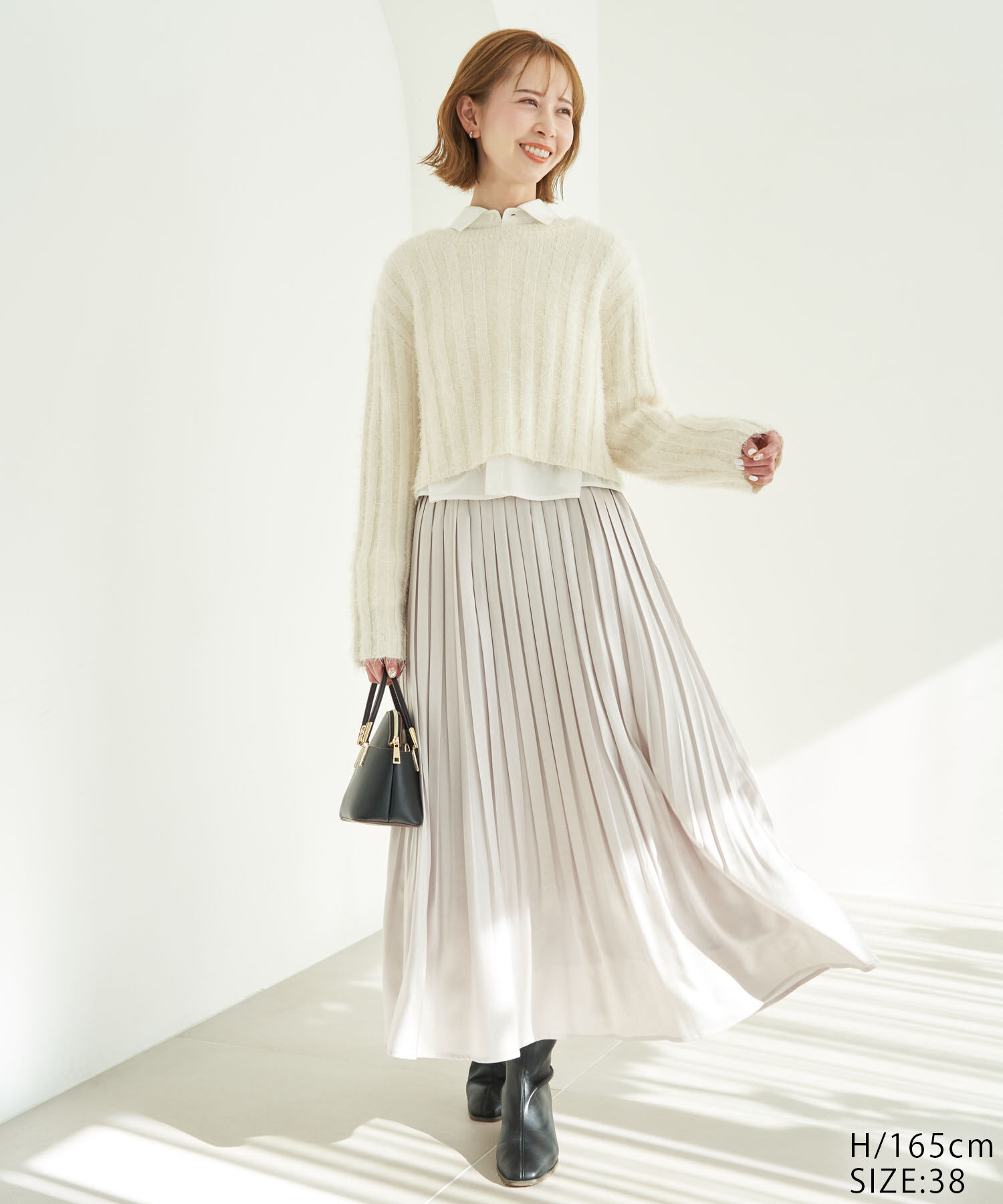 Rope&rsquo;Picnic「【一部店舗限定】2WAY/ラメフェザーカーディガン」|カーディガン|