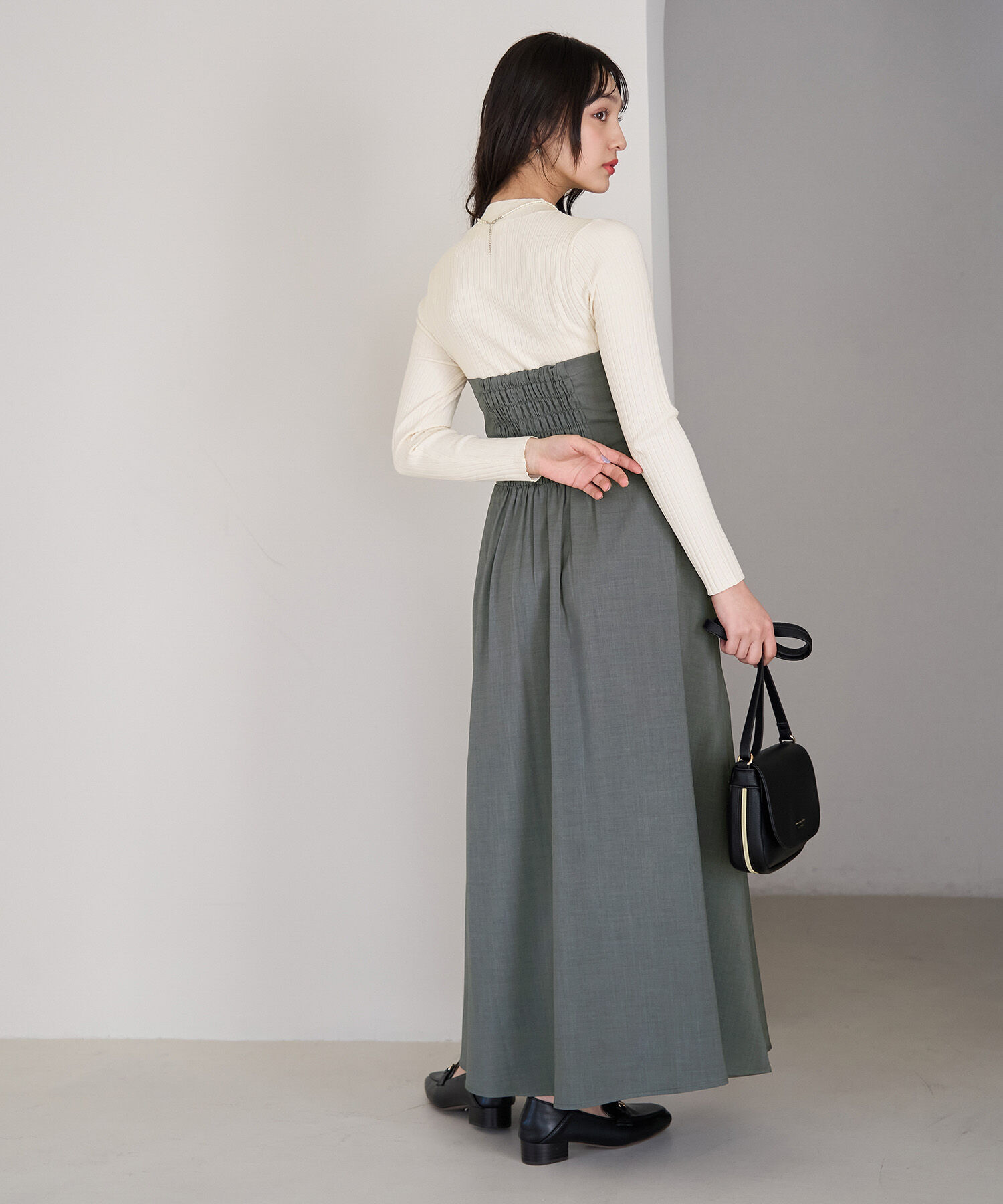 Rope&rsquo;Picnic「ドッキングニットワンピース」|ワンピース|