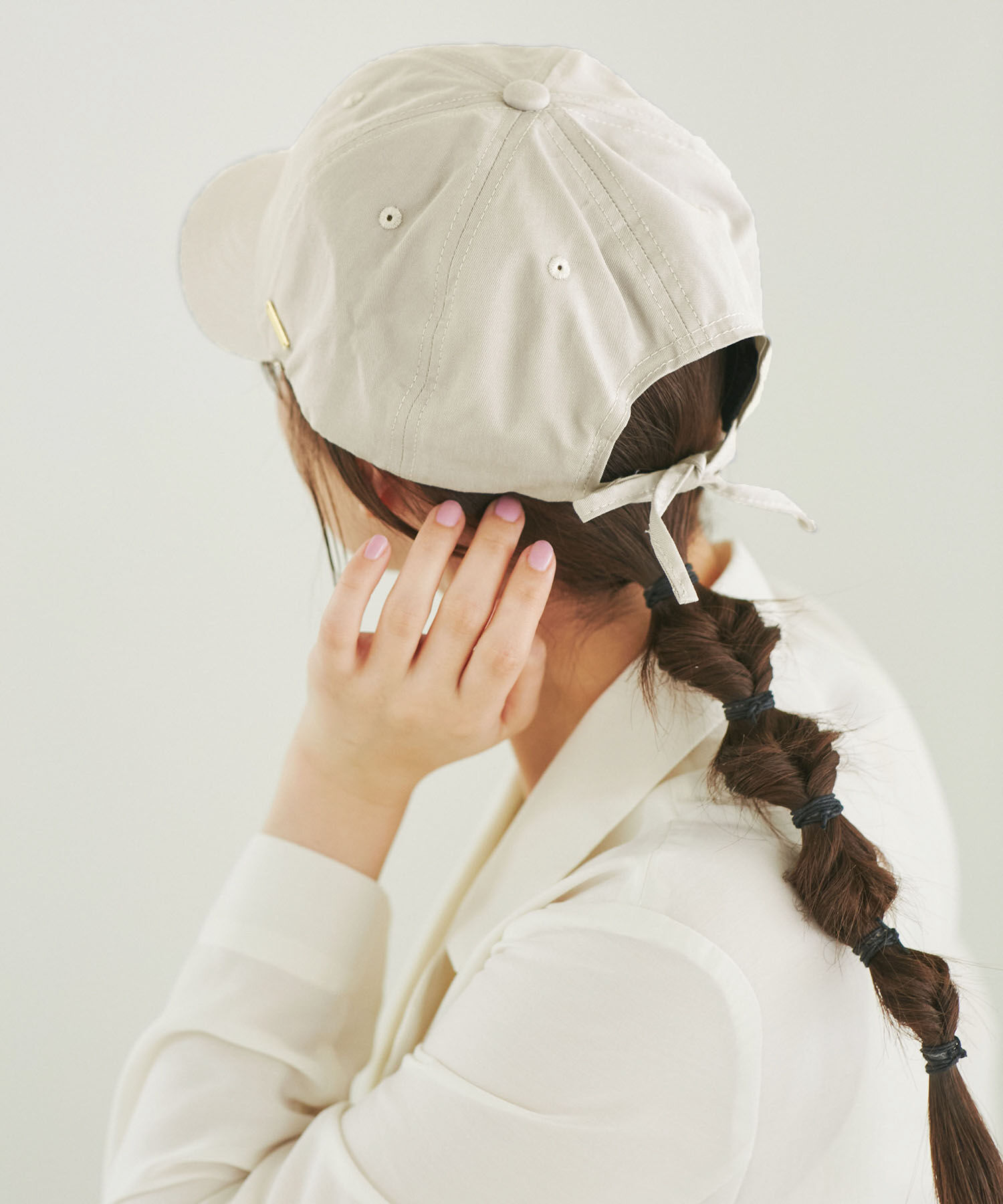 ROPE PICNIC PASSAGE「リサイクルバックリボンキャップ/リンクコーデ」|キャップ・キャスケット|