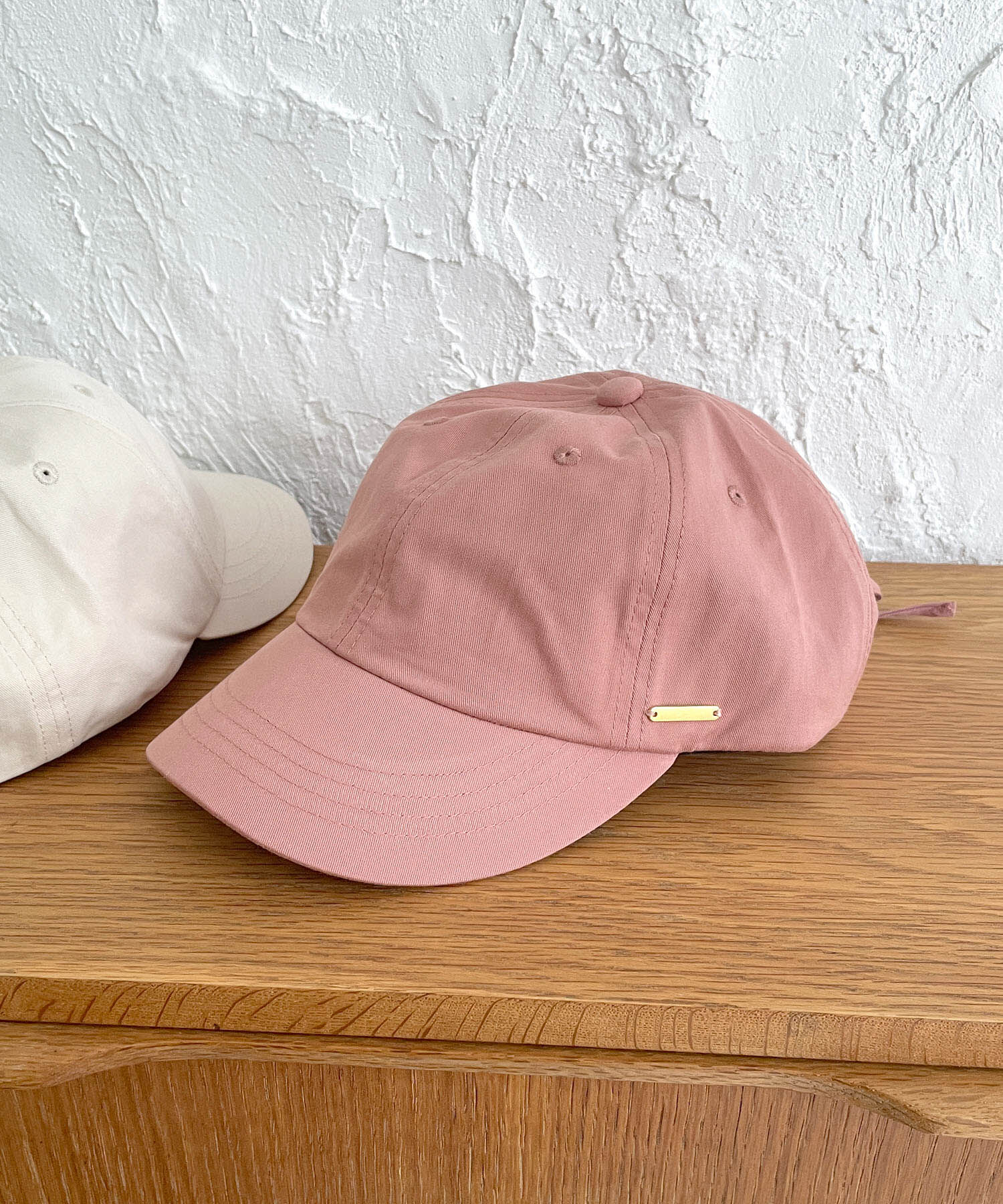 ROPE PICNIC PASSAGE「リサイクルバックリボンキャップ/リンクコーデ」|キャップ・キャスケット|ピンク(63)