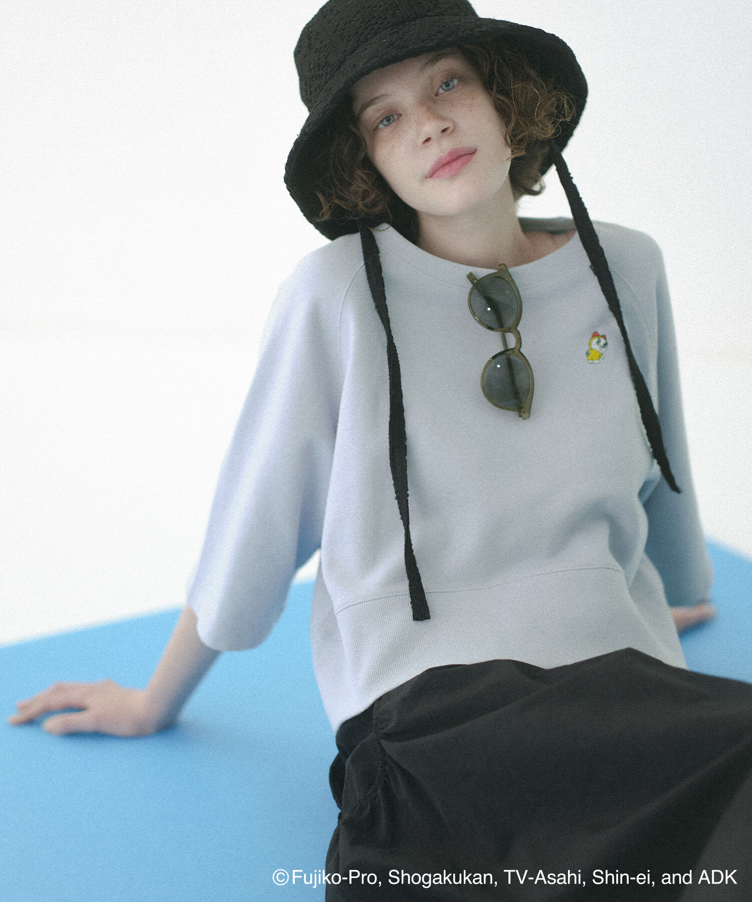 ROPE' PICNIC R「【ドラえもんコレクション】裏毛トップス」|Tシャツ・カットソー|サックス(48)