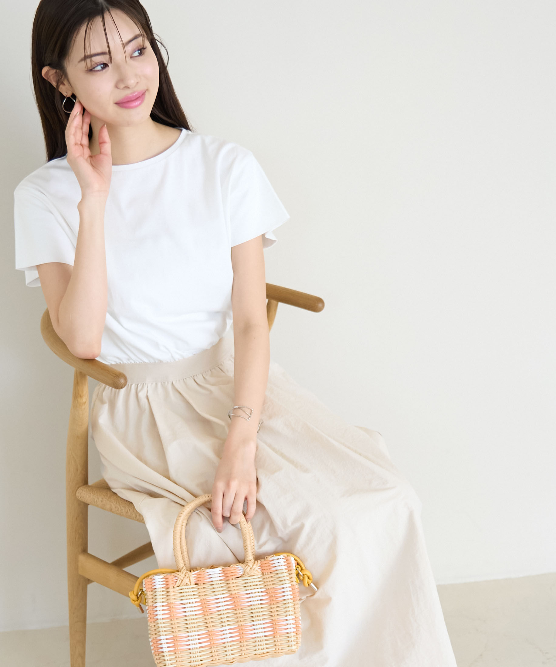 Rope&rsquo;Picnic「カットドッキングワンピース」|ワンピース|ベージュ(27)