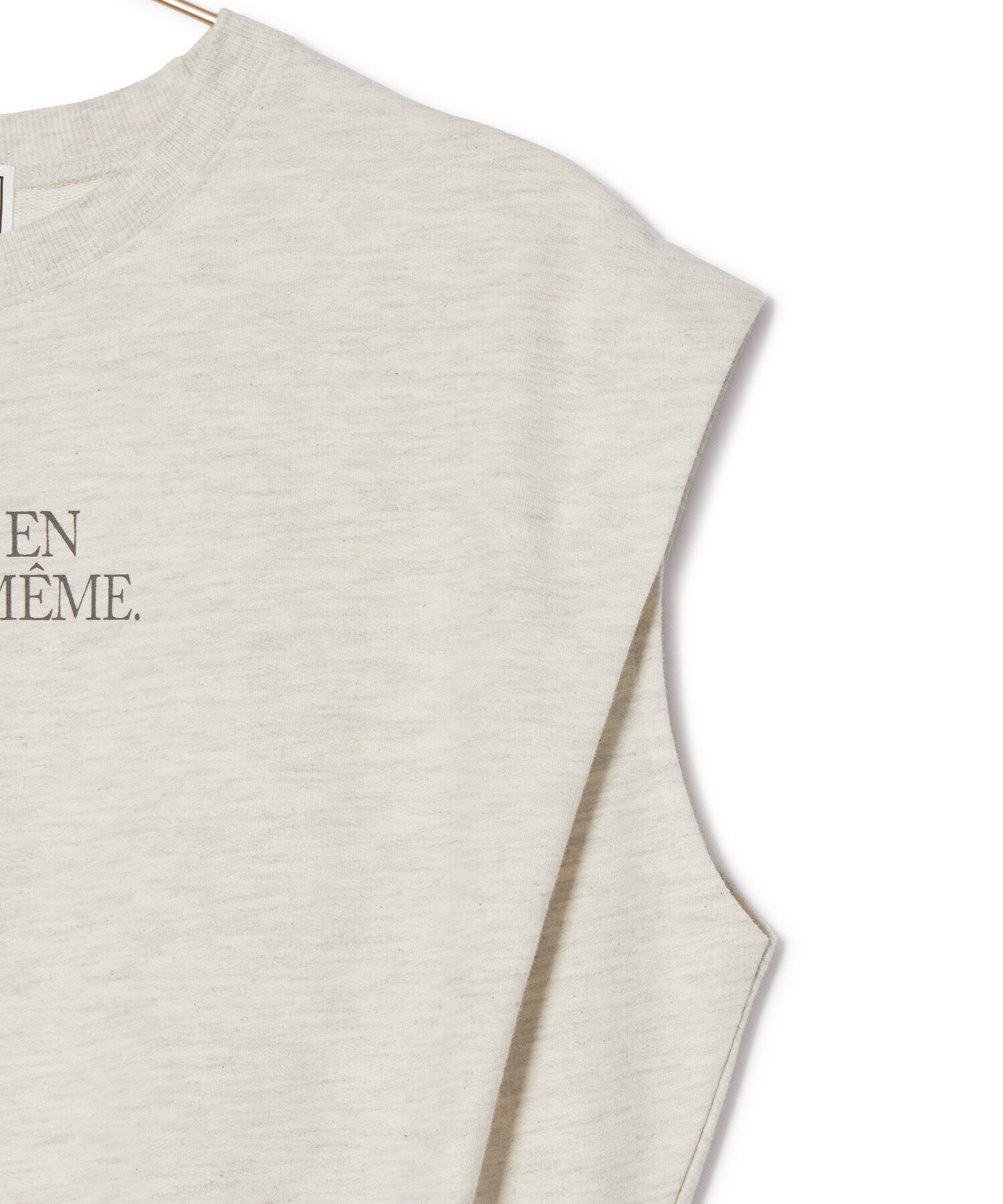 ROPE' PICNIC R「汗染み防止/バックスリットフレンチスリーブミニ裏毛プルオーバー」|スウェット・ジャージ|