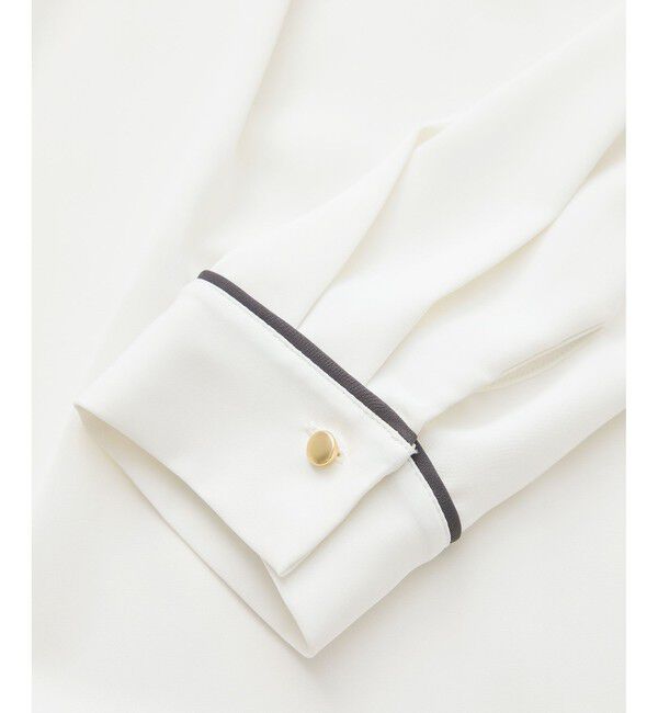 Rope&rsquo;Picnic「【WEB限定カラー】多機能ランダムタックブラウス/セレモニー・通勤対応」|シャツ・ブラウス|