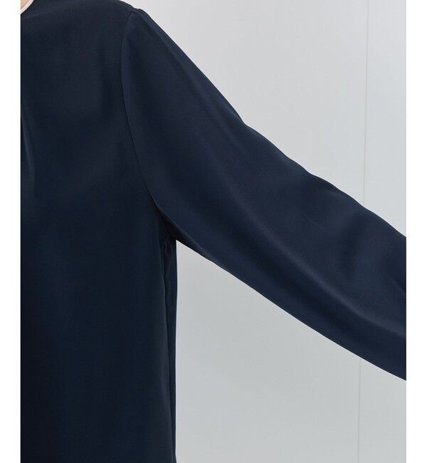 Rope&rsquo;Picnic「【WEB限定カラー】多機能ランダムタックブラウス/セレモニー・通勤対応」|シャツ・ブラウス|