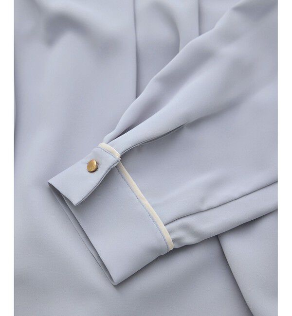 Rope&rsquo;Picnic「【WEB限定カラー】多機能ランダムタックブラウス/セレモニー・通勤対応」|シャツ・ブラウス|