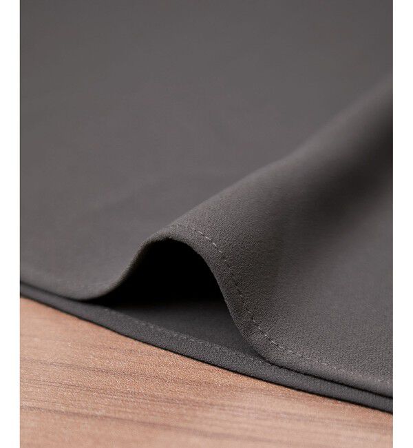 Rope&rsquo;Picnic「【WEB限定サイズ】配色ボウタイ風ハーフスリーブブラウス/通勤対応」|シャツ・ブラウス|