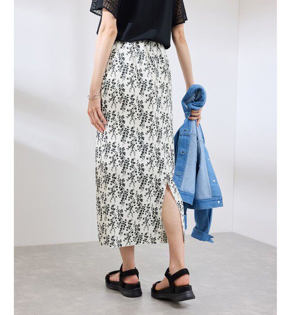 Rope&rsquo;Picnic「フラワープリントスカート/リンクコーデ」|スカート|