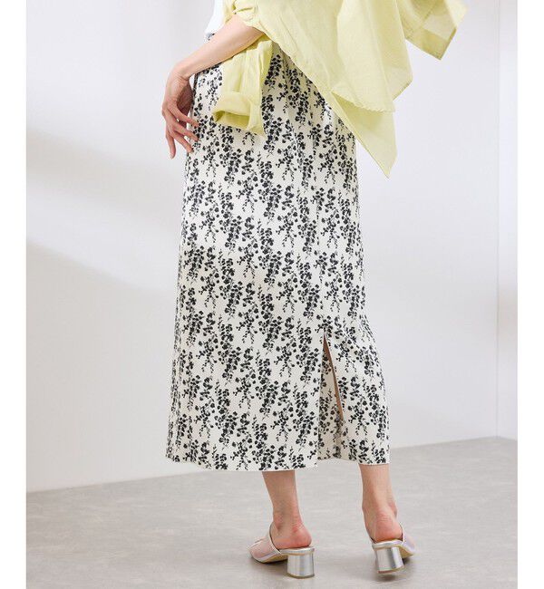 Rope&rsquo;Picnic「フラワープリントスカート/リンクコーデ」|スカート|