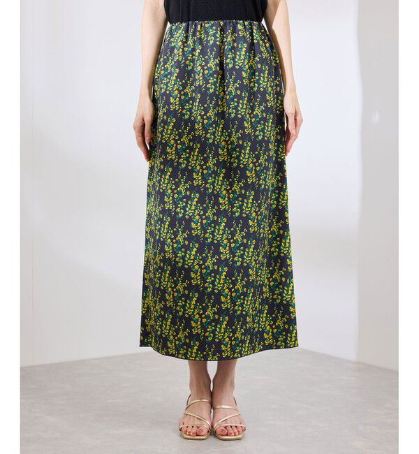 Rope&rsquo;Picnic「フラワープリントスカート/リンクコーデ」|スカート|