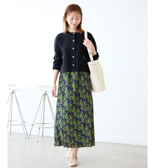 Rope&rsquo;Picnic「フラワープリントスカート/リンクコーデ」|スカート|