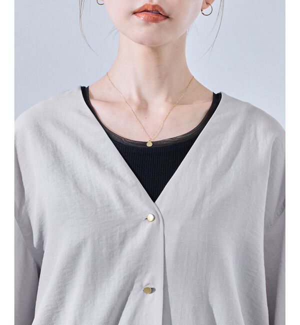 Rope&rsquo;Picnic「ブラウスカーディガン」|カーディガン|