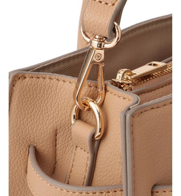 ROPE PICNIC PASSAGE「【WEB限定】 ベルトデザインスクエアトートバッグ/通勤対応」|トートバッグ|