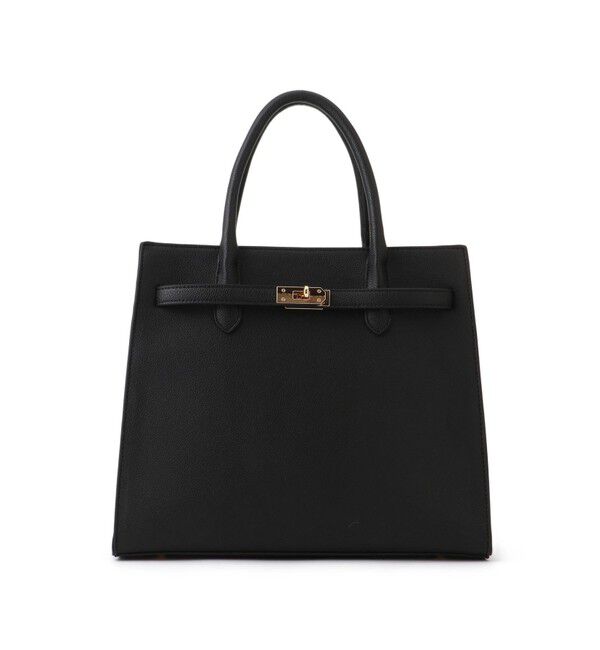 ROPE PICNIC PASSAGE「【WEB限定】 ベルトデザインスクエアトートバッグ/通勤対応」|トートバッグ|