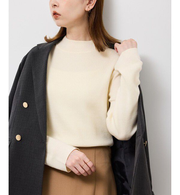 Rope&rsquo;Picnic「アンチピリングプチハイネックニット/リンクコーデ」|ニット・セーター|キナリ(16)