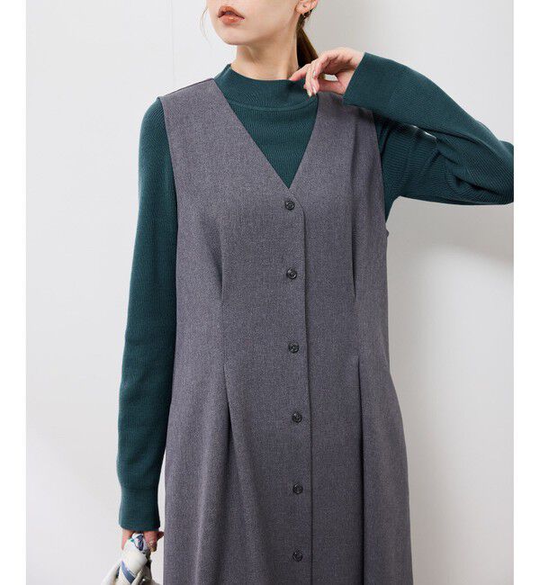 Rope&rsquo;Picnic「アンチピリングプチハイネックニット/リンクコーデ」|ニット・セーター|