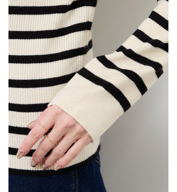 Rope&rsquo;Picnic「アンチピリングプチハイネックニット/リンクコーデ」|ニット・セーター|