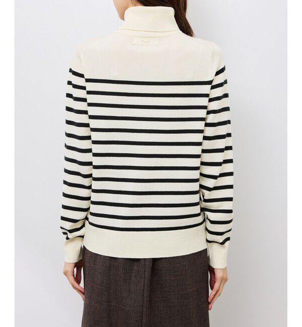 Rope&rsquo;Picnic「アンチピリング天竺タートルネックニットプルオーバー/イージーケア」|ニット・セーター|