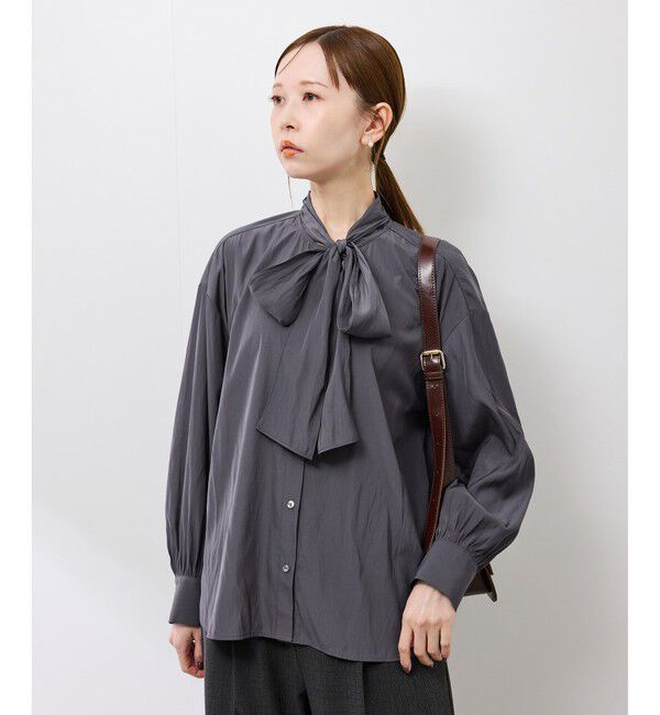 Rope&rsquo;Picnic「カッセンリボンブラウス」|シャツ・ブラウス|