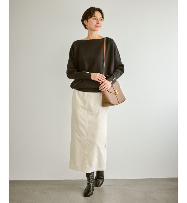 Rope&rsquo;Picnic「シェニール織アイラインスカート」|スカート|