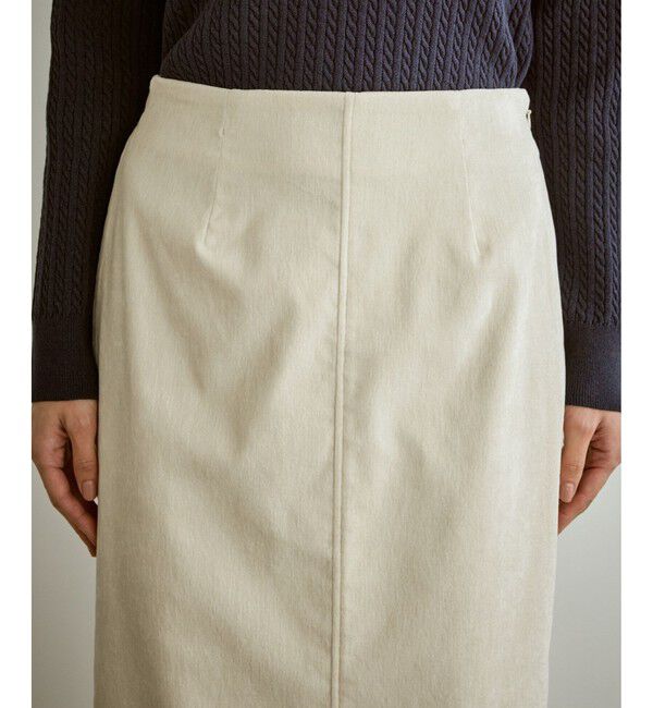 Rope&rsquo;Picnic「シェニール織アイラインスカート」|スカート|