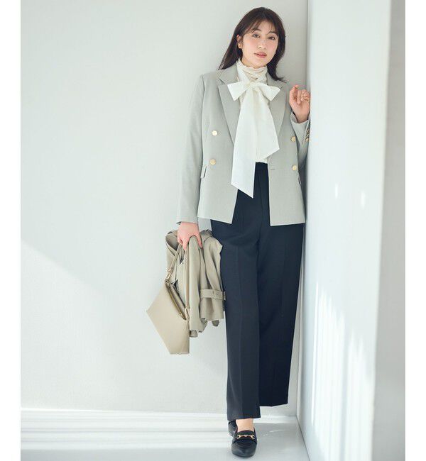 Rope&rsquo;Picnic「クリアツイル金ボタンジャケット/入卒式・セレモニー・セットアップ対応」|テーラードジャケット|