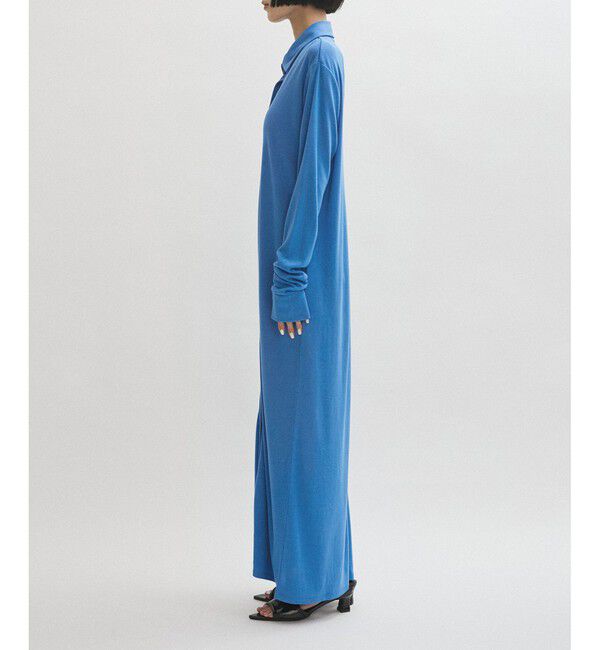 ADAM ET ROPE'「ポロシャツライクカットソーワンピース」|ワンピース|