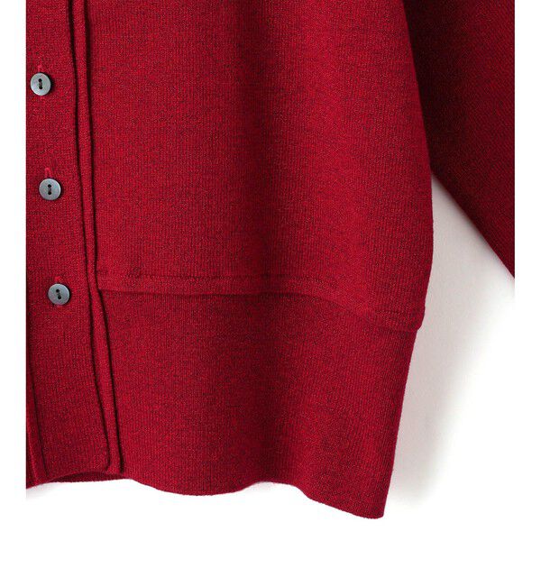 ADAM ET ROPE'「【WEB限定】ラメニットコンパクトカーディガン」|カーディガン|