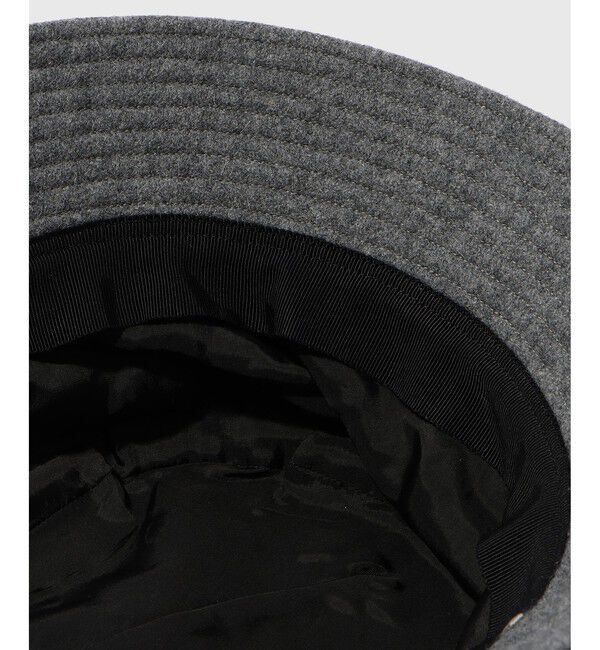 ADAM ET ROPE'「【KIJIMA TAKAYUKI/キジマ タカユキ】MELTON BUCKET HAT」|ハット|