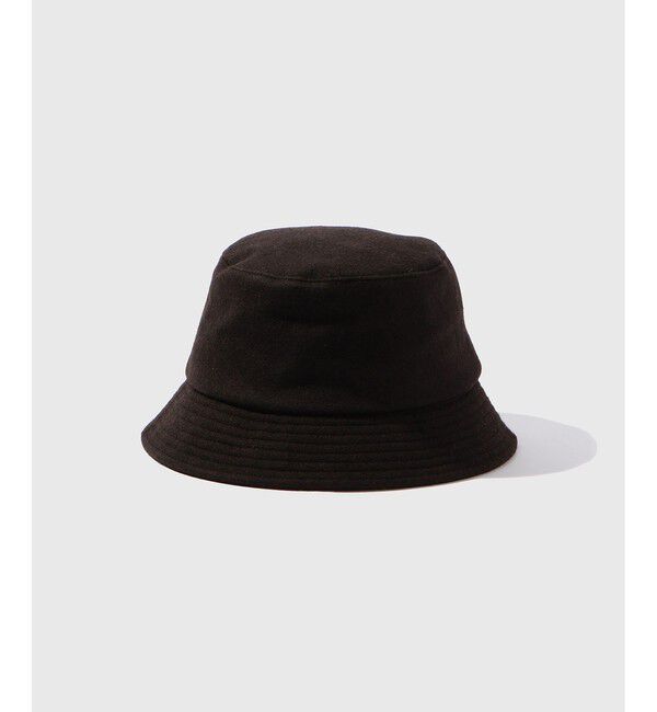 ADAM ET ROPE'「【KIJIMA TAKAYUKI/キジマ タカユキ】MELTON BUCKET HAT」|ハット|ブラウン(20)