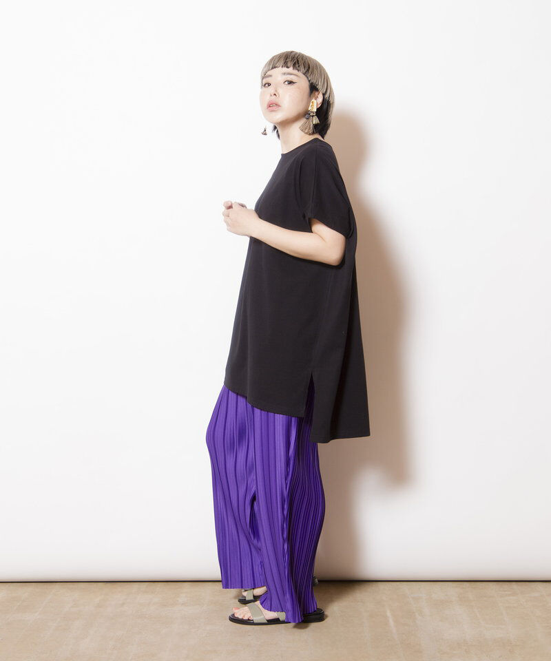  「ランダムプリーツテーパードパンツ」|その他|