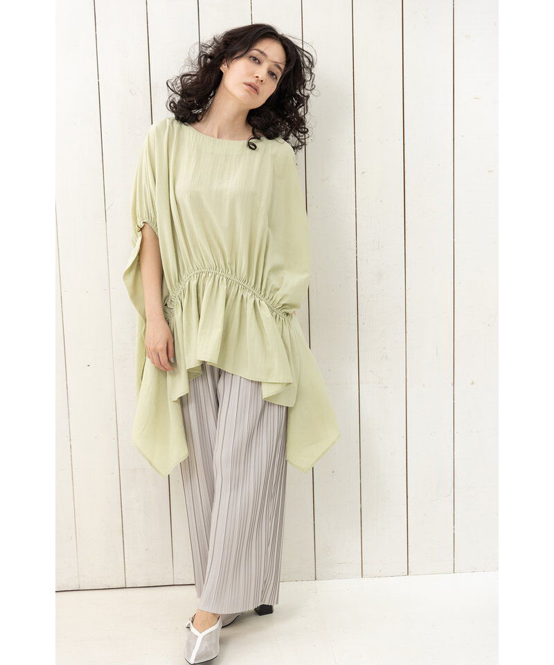  「ランダムプリーツテーパードパンツ」|その他|
