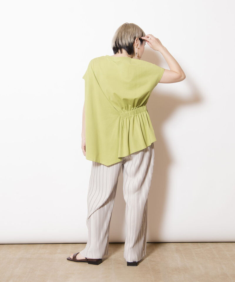  「ランダムプリーツテーパードパンツ」|その他|