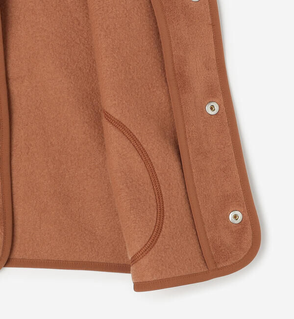 DANTON「DANTON | キッズ フリースカラーレスベスト」|ダウンベスト・ベスト|