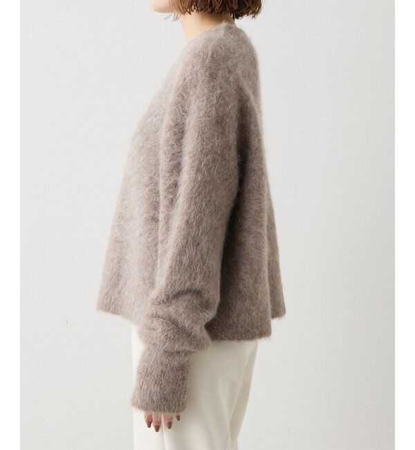  「スーリーアルパカクルーネックプルオーバー」|ニット・セーター|