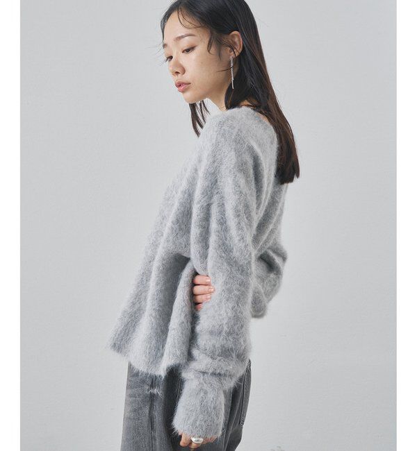  「スーリーアルパカクルーネックプルオーバー」|ニット・セーター|
