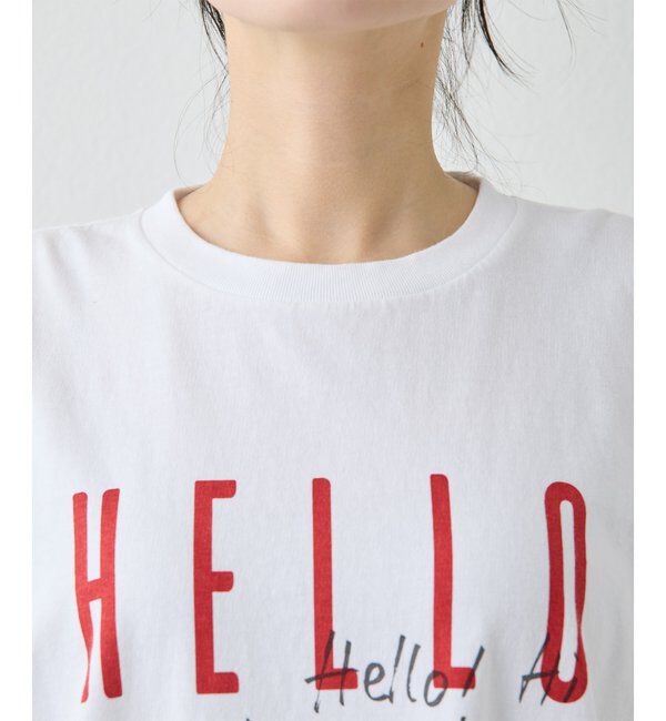  「ロゴロングスリーブTシャツ」|Tシャツ・カットソー|