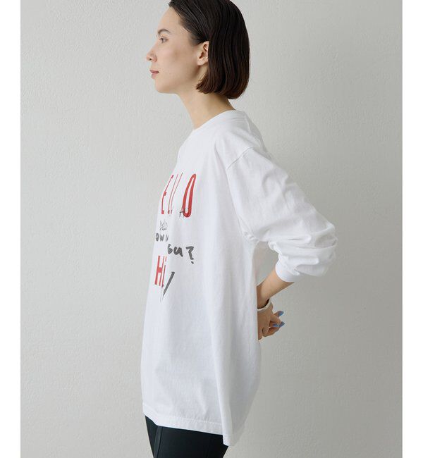  「ロゴロングスリーブTシャツ」|Tシャツ・カットソー|