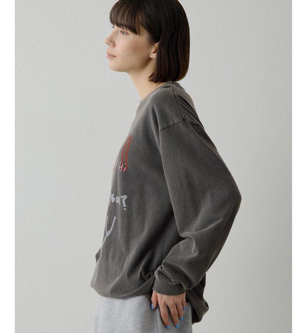  「ロゴロングスリーブTシャツ」|Tシャツ・カットソー|