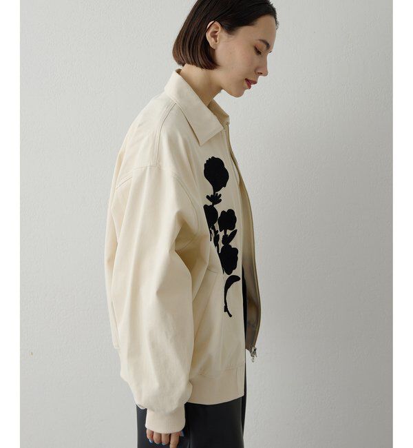  「コード刺繍ブルゾン」|ブルゾン・スタジャン|