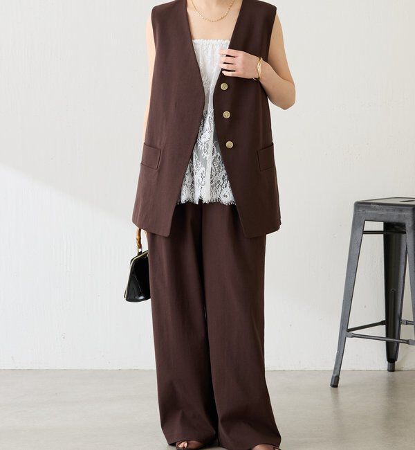  「シェルタリングジレ」|ベスト・ジレ|