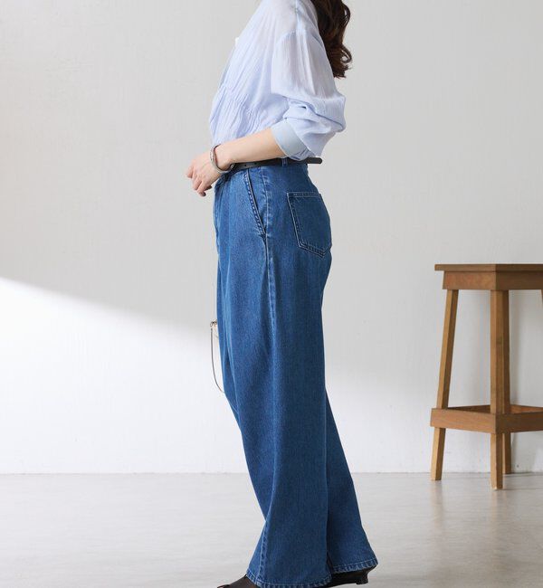  「《1枚で着映える》ギャザー切替シャツカーディガン」|シャツ・ブラウス|