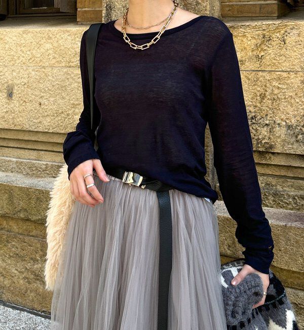  「【新色追加】コットンシアーTEE」|Tシャツ・カットソー|