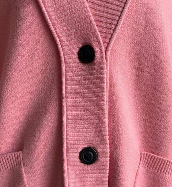  「マシーンウォッシャブルニットカーディガン」|カーディガン|