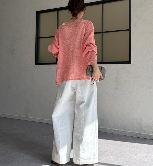  「メランジプルオーバー」|ニット・セーター|