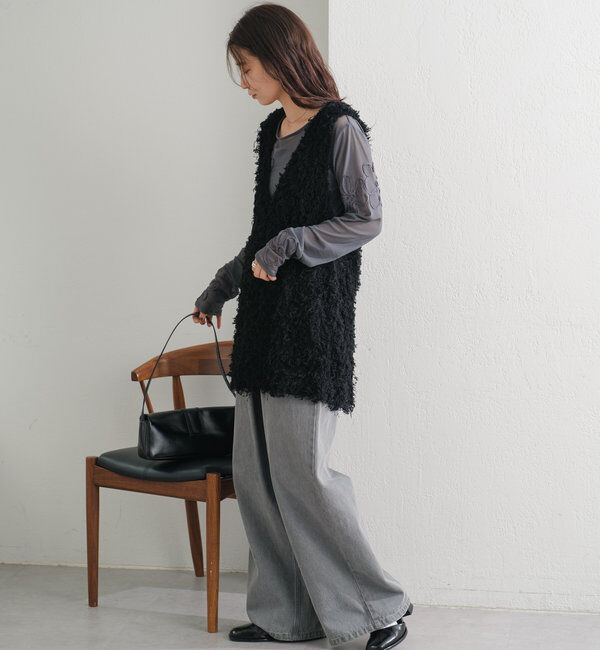  「【裏地なし】ファーロングベスト」|ベスト・ジレ|