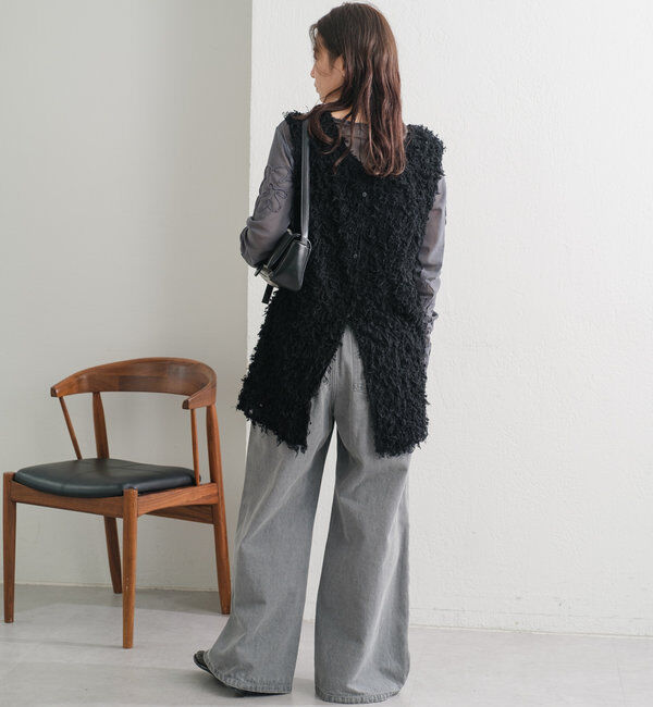  「【裏地なし】ファーロングベスト」|ベスト・ジレ|