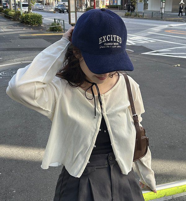  「チュールベロア2WAYカーディガン」|Tシャツ・カットソー|