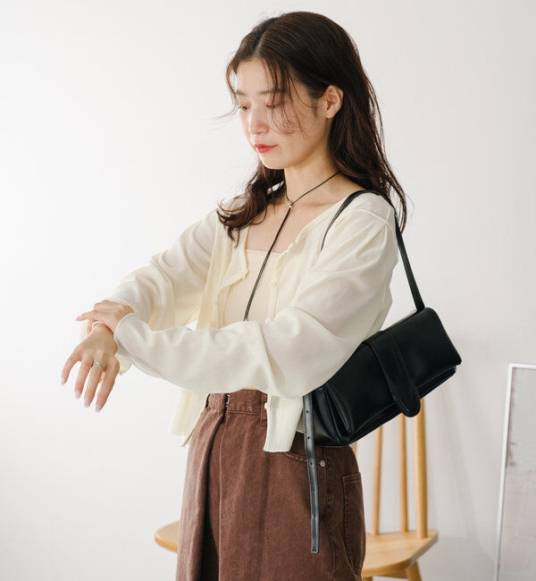  「チュールベロア2WAYカーディガン」|Tシャツ・カットソー|